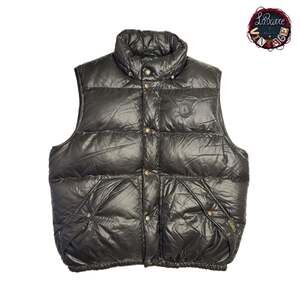 Vintage Polo Ralph Lauren Black Down Puffer Vest Size XL